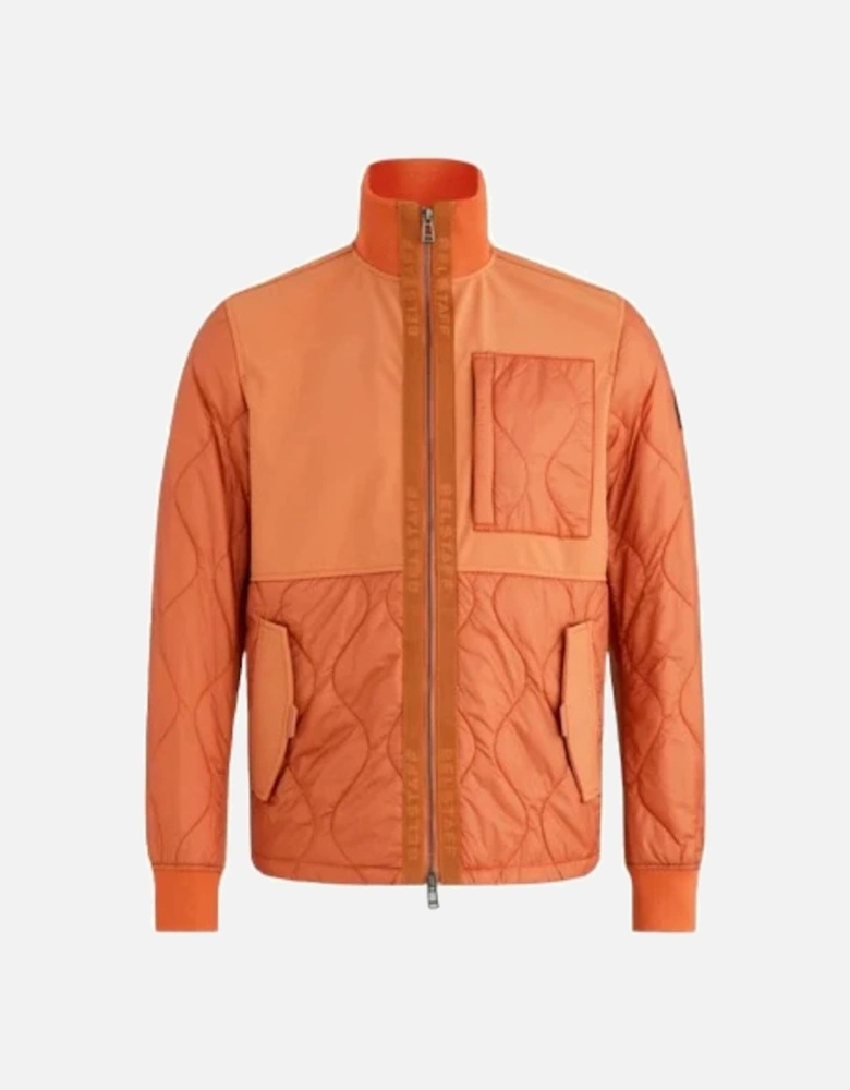 Amber Orange Sector Overshirt Jacket