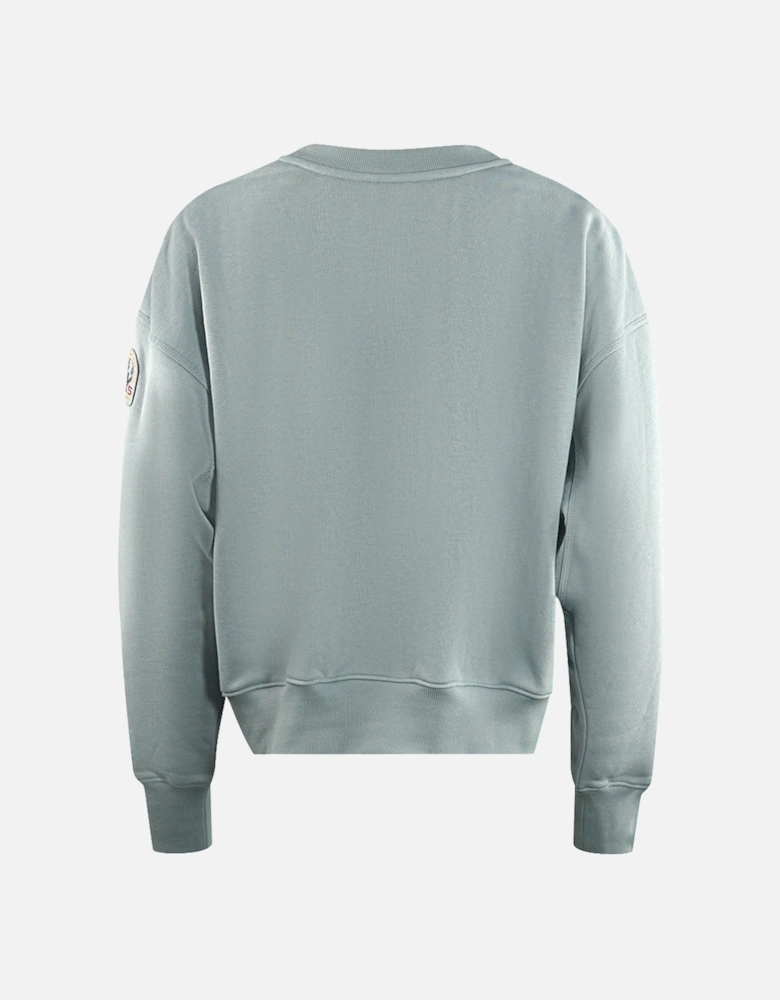 Melita Large Brand Logo Shark Grey Sweatshirt