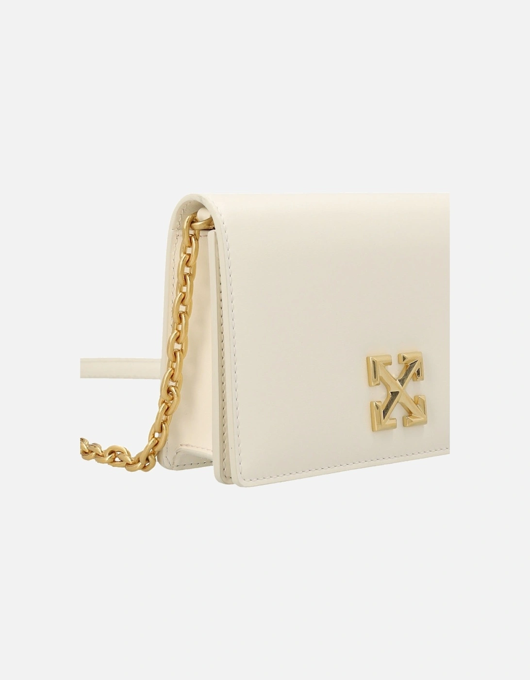 Jitney 0.5 White Shoulder Quote Bag