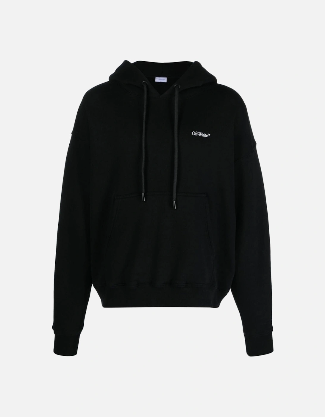 Scratch Arrow Design Skate Fit Black Hoodie, 3 of 2