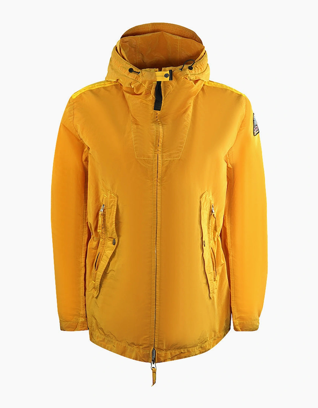 Women's Parajumpers Tia Honey Bee Orange Windbreaker Jacket - Yellow - Size: 10/8