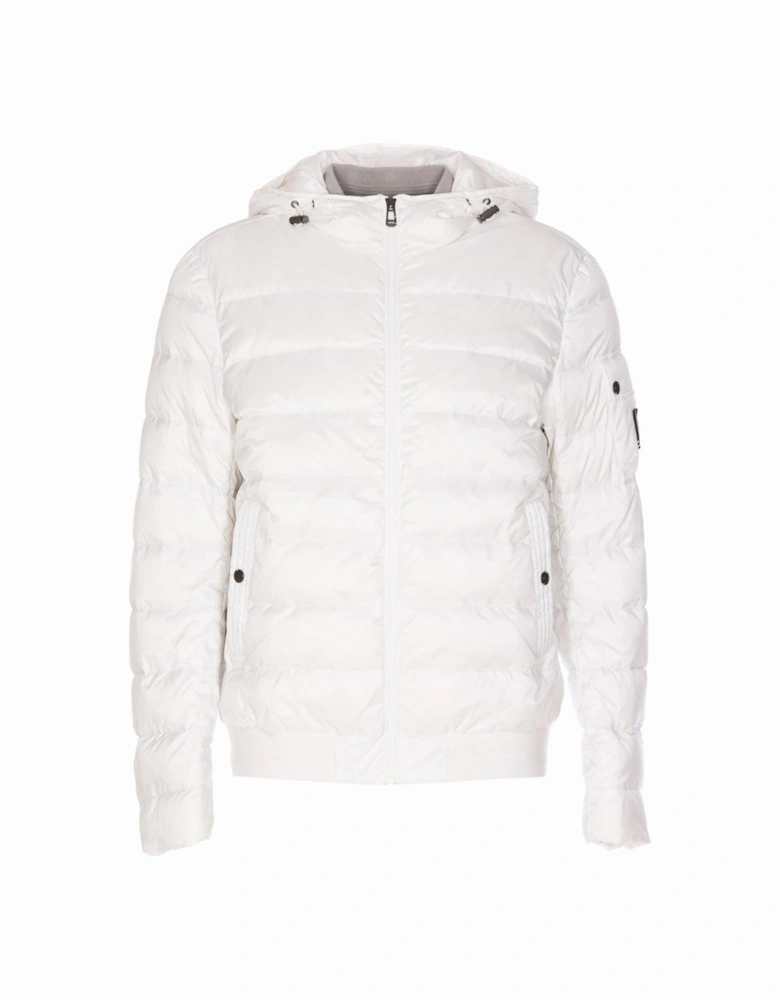 Stadia White Down Jacket