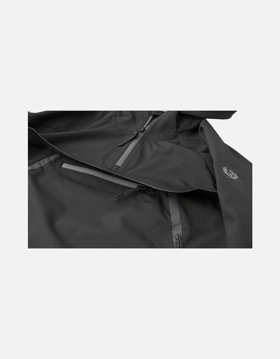 Airside Half-Zip Pullover Black Jacket