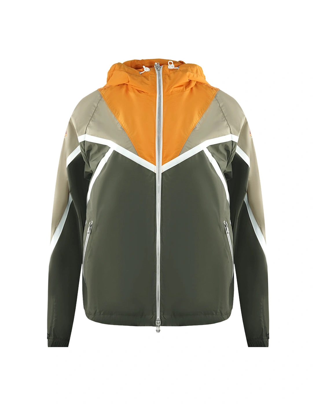 Women's Parajumpers Everly Fisherman Green Thin Windbreaker Jacket - Tan - Size: 10/8
