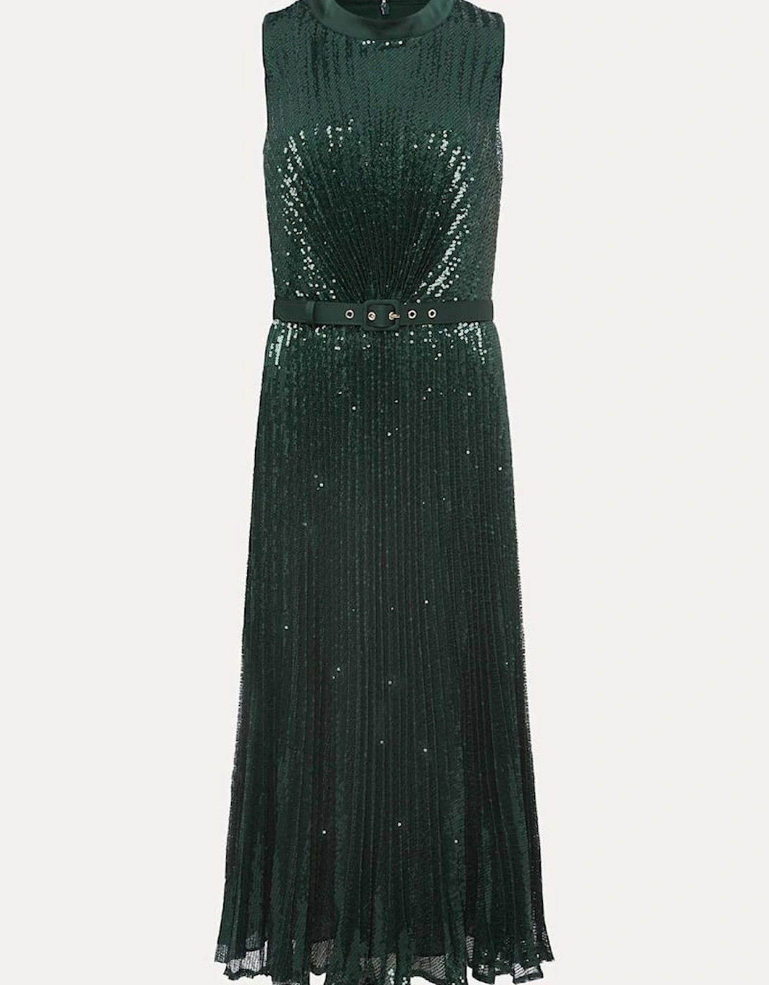 Simara Sequin Pleat Dress