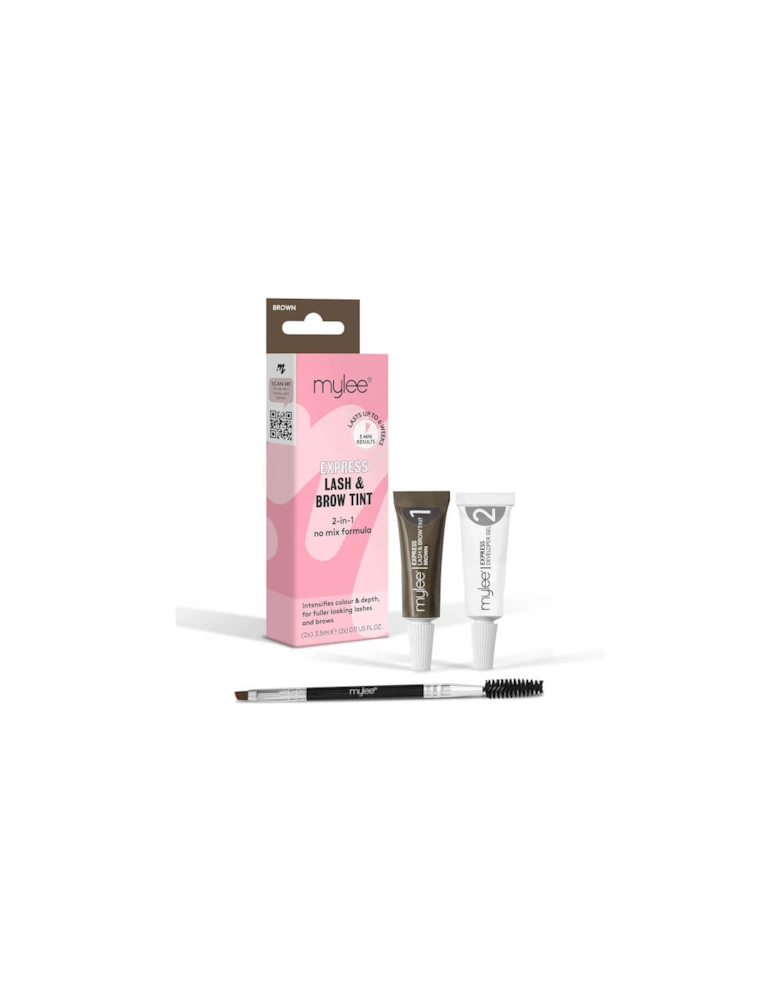 Express 2 in 1 Lash and Brow Tint - Brown