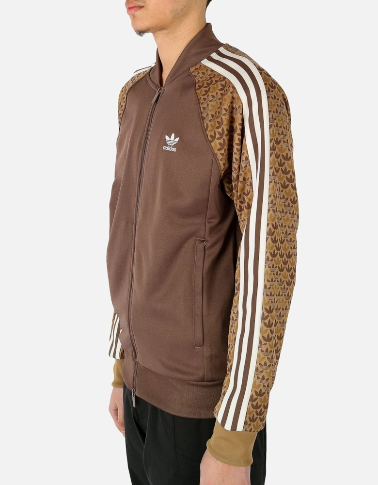 Mono Sleeve SST Brown Track Top