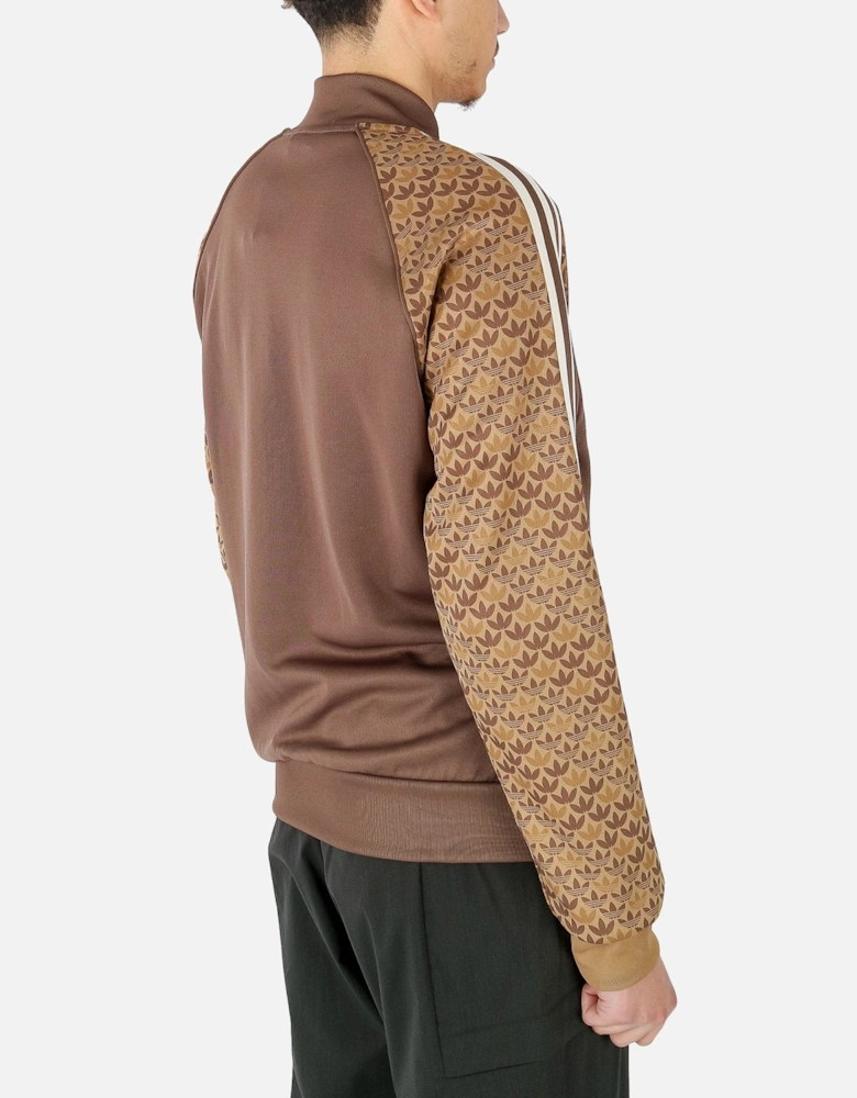 Mono Sleeve SST Brown Track Top