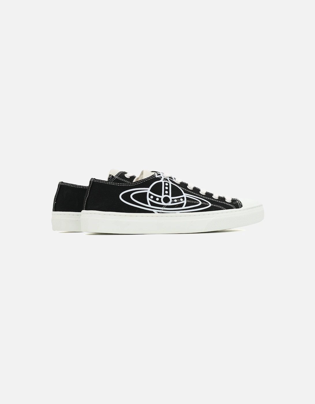 Plimsoll Low 2.0 Black Trainer