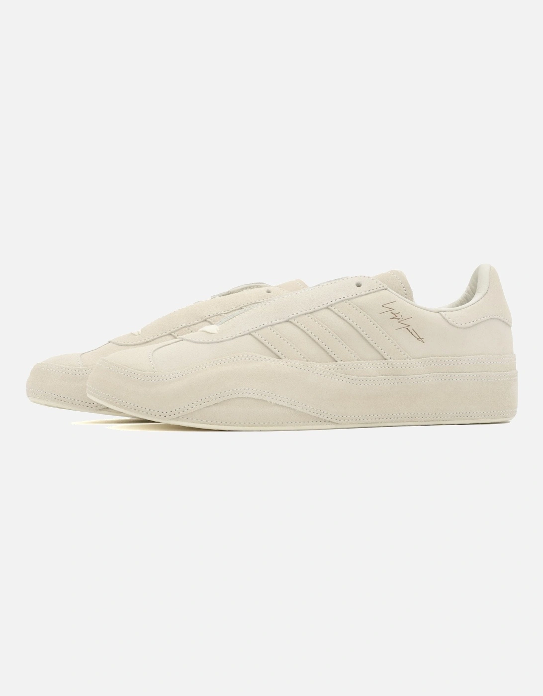 Gazelle Suede Off White Trainer, 6 of 5