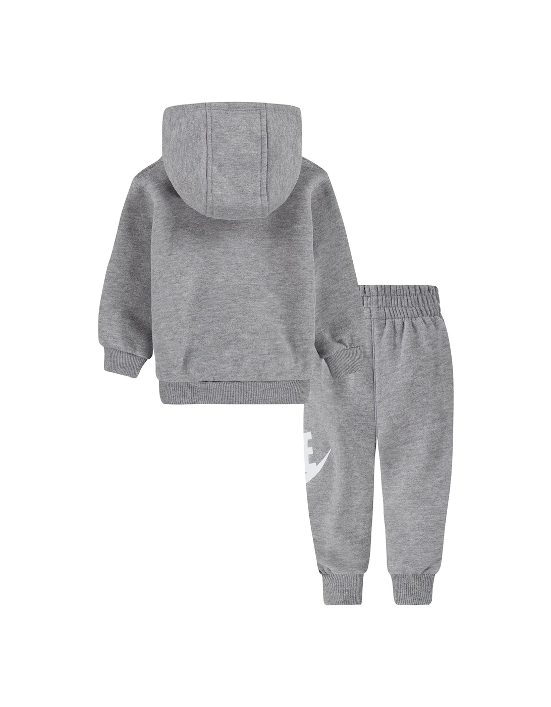 Infants Unisex Club Fleece Hoodie And Jogger Set - Dark Grey