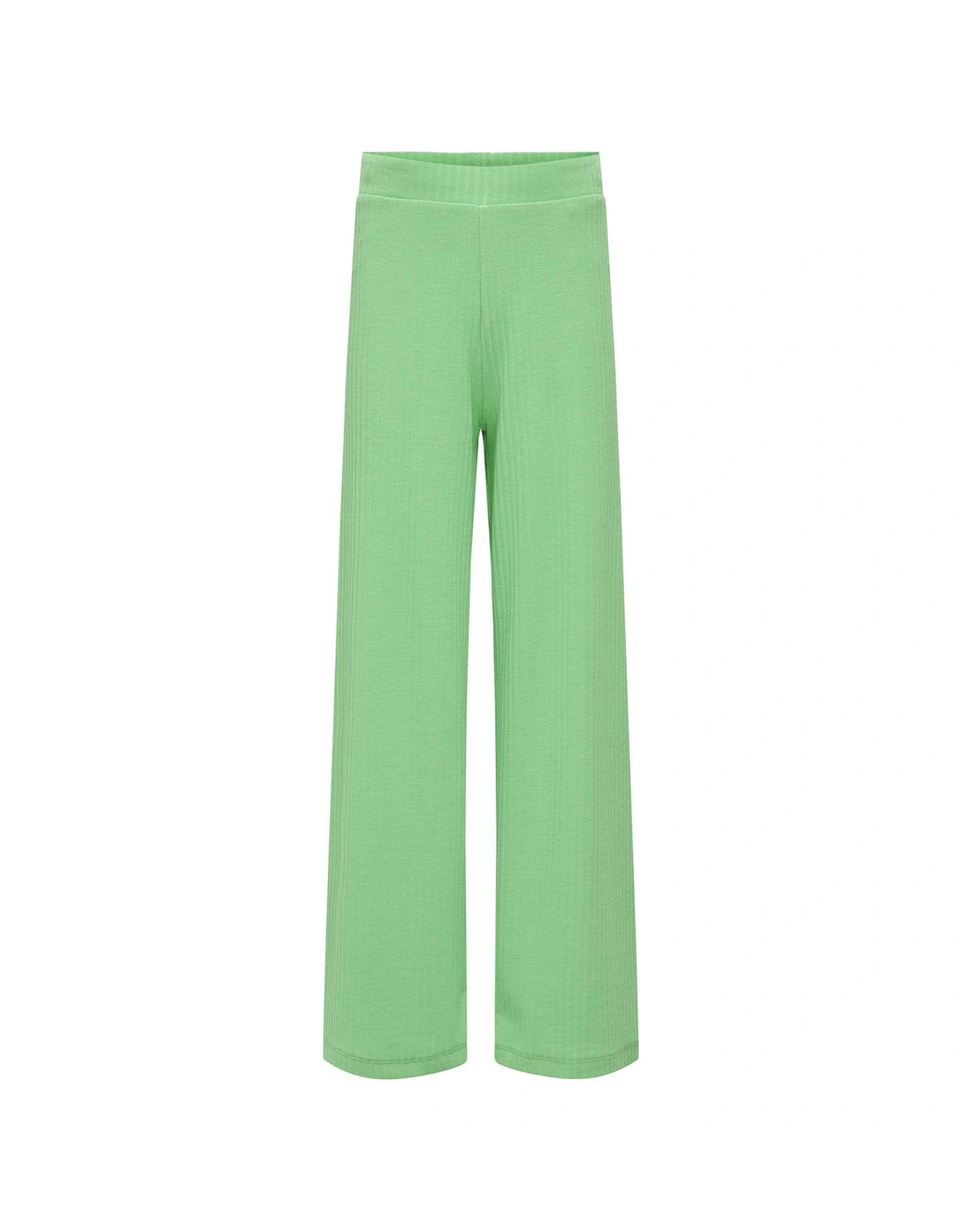 Girls Wide Leg Co-Ord Trousers - Green, 2 of 1