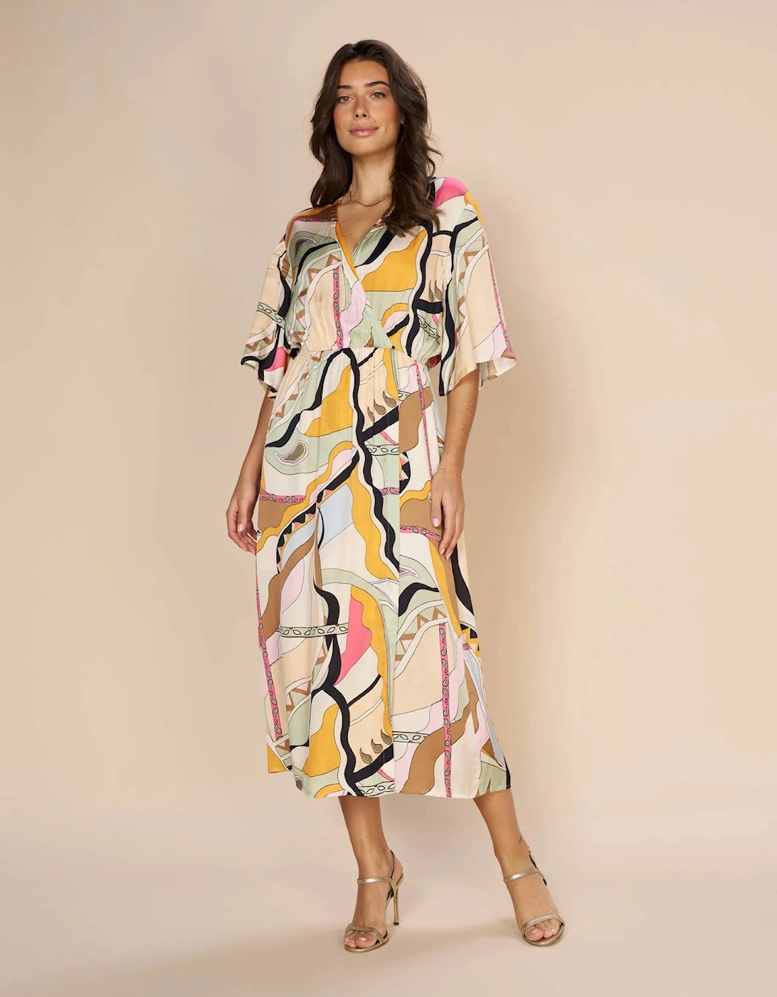 Kella Pictus wrap style dress