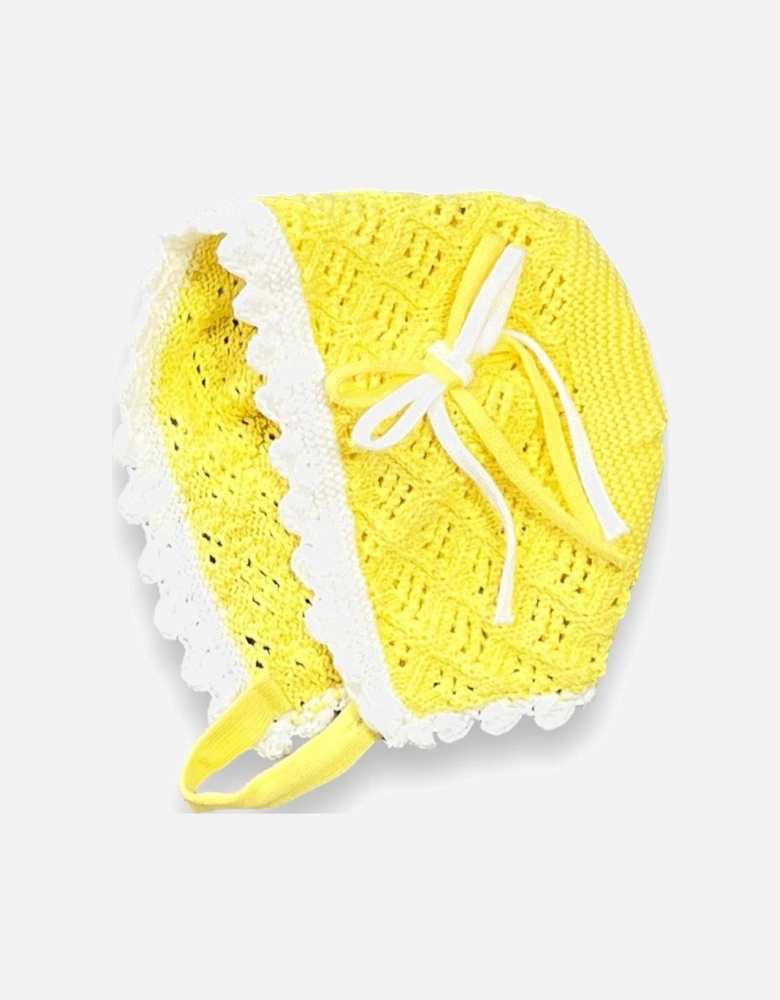 Yellow Knit Romper