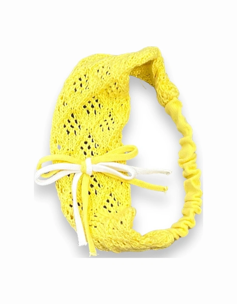 Yellow Knit Headband