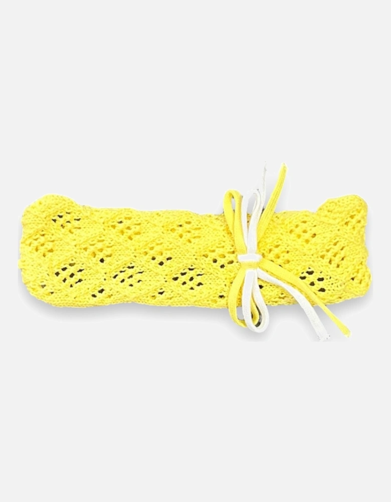 Yellow Knit Headband