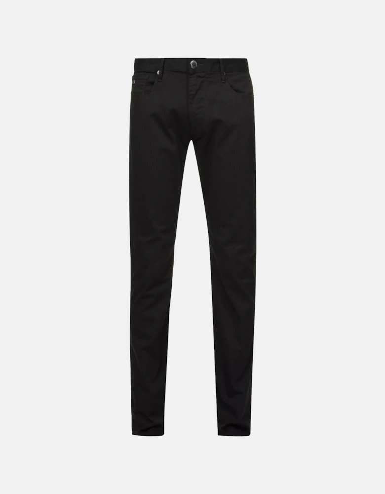Distressed J06 Denim Jeans Black