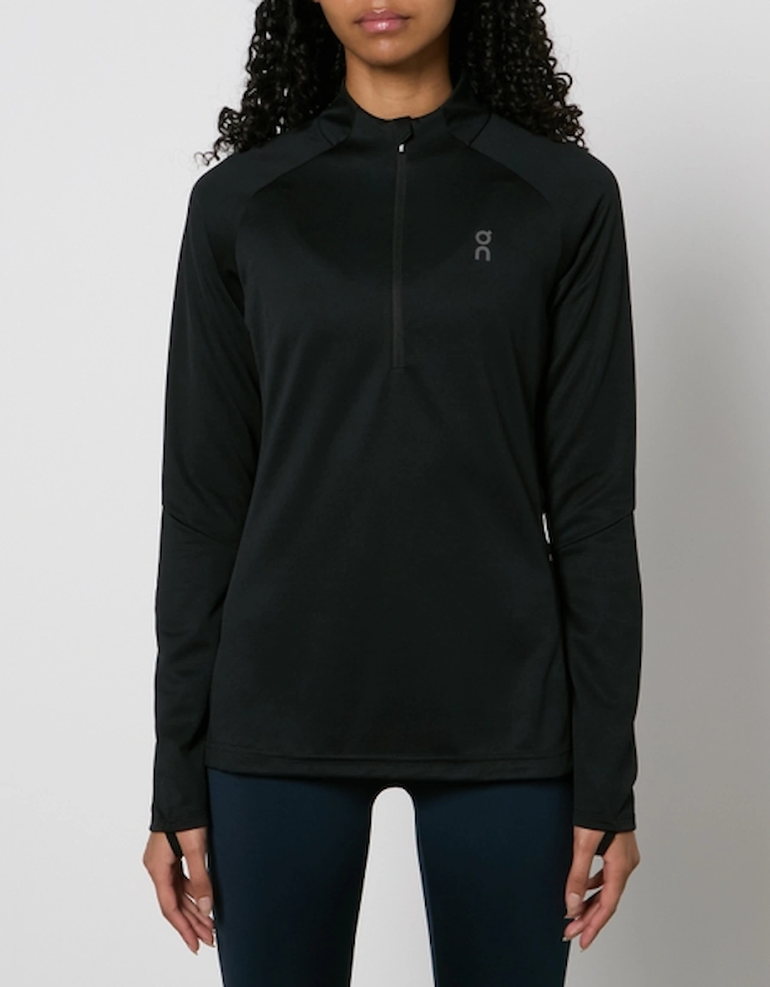 Climate Recycled Jersey Quarter-Zip Top, 2 of 1