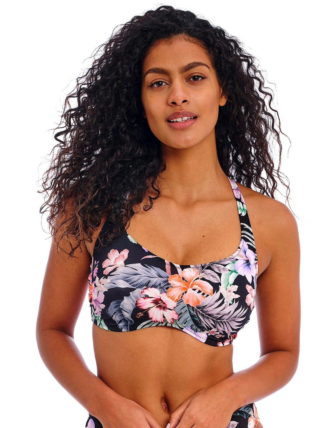 Kamala Bay Underwired Plunge Bikini Top - Multi, 3 of 2