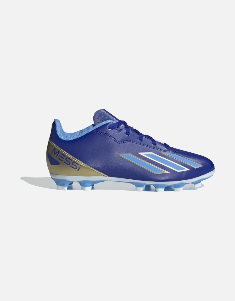 Juniors Messi X CrazyFast Club FXG Football Boots (Blue)