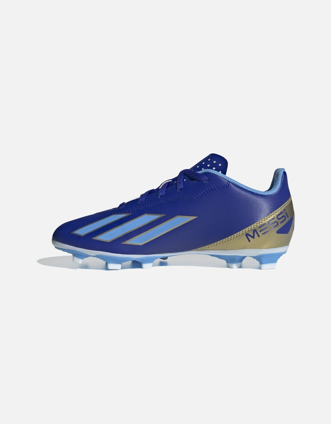 Juniors Messi X CrazyFast Club FXG Football Boots (Blue)