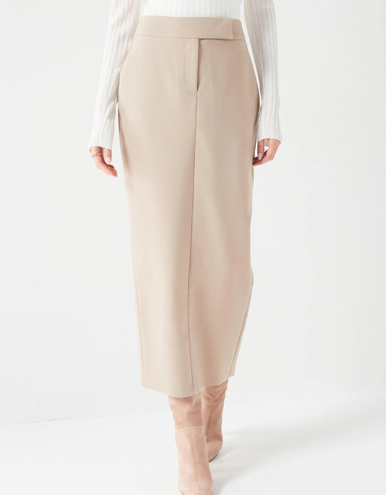 Column Maxi Skirt