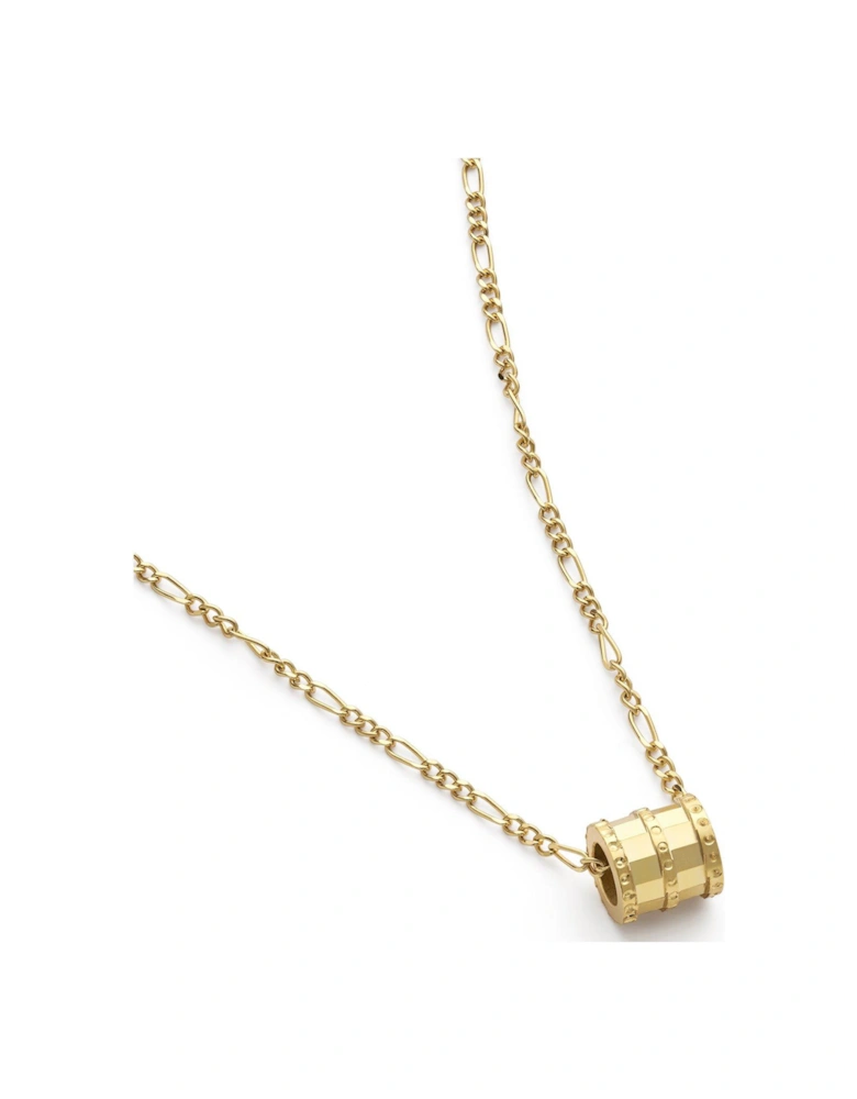Thin 18K Gold Link Chain Necklace - Gold