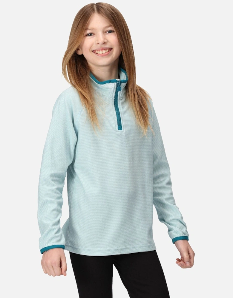 Boys & Girls Loco Zip Neck Stretch Fit Micro Fleece Jacket Top