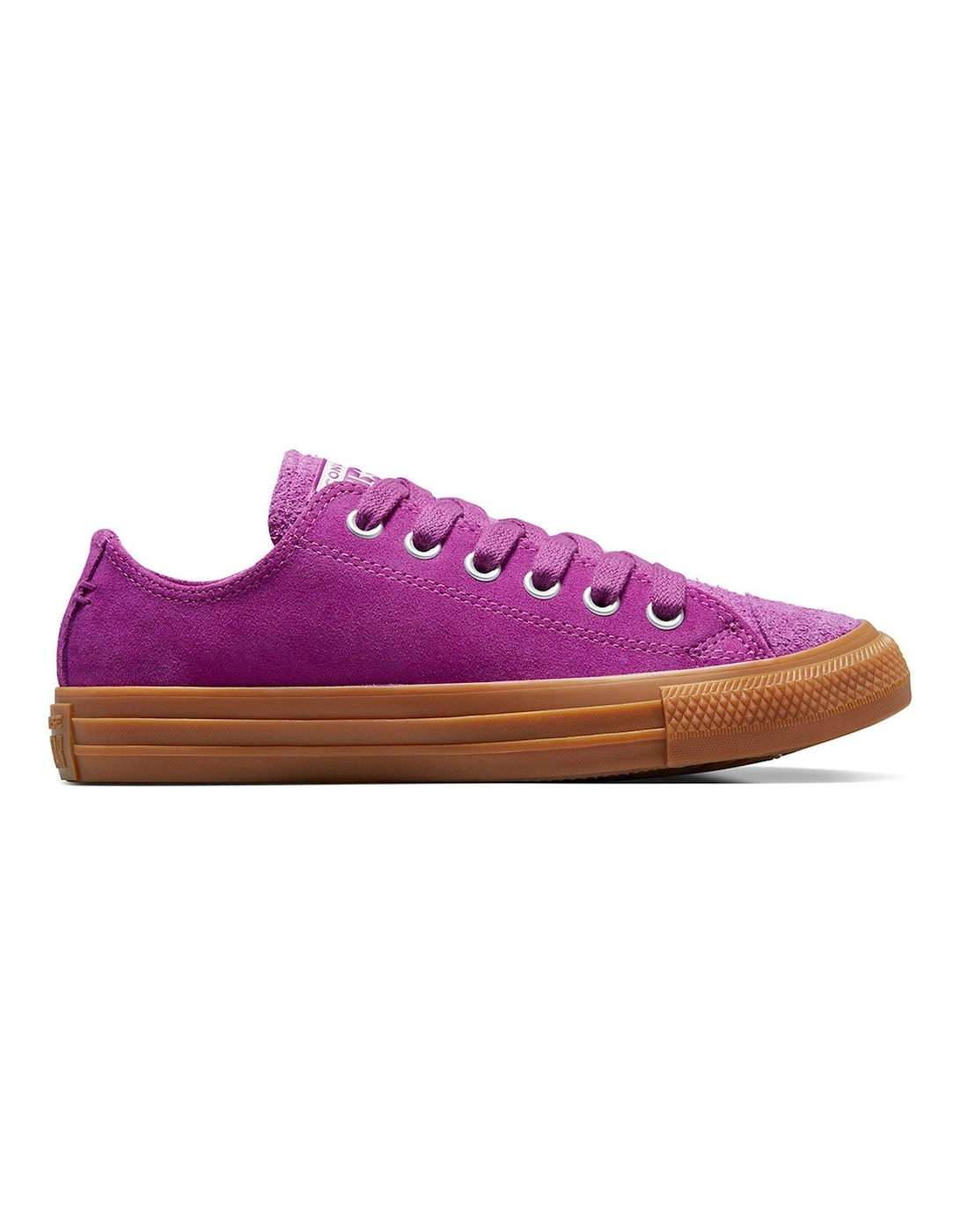 Womens Suede Ox Trainers - Purple, 7 of 6