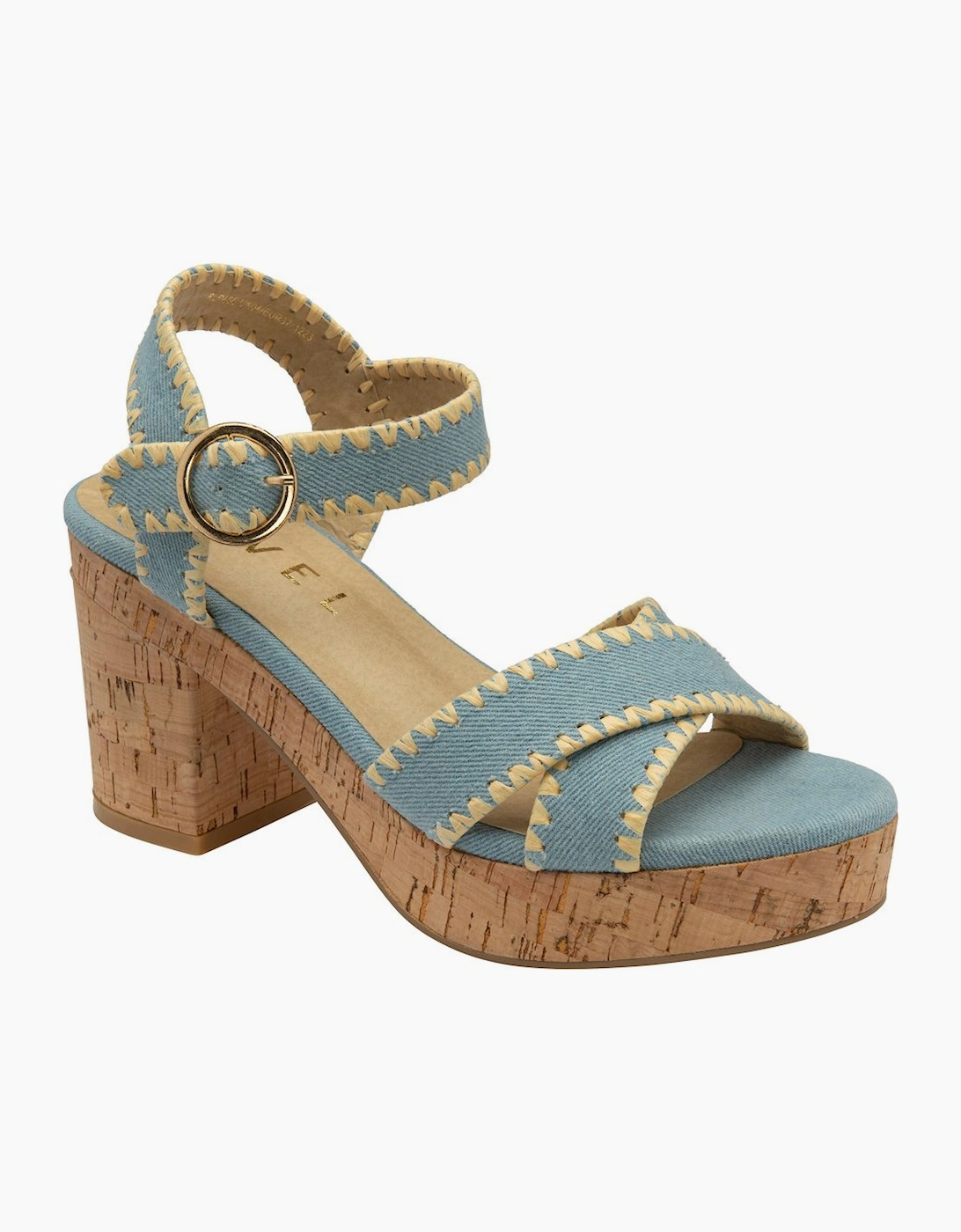 Ravel Women's Ghent Womens Heeled Sandals - Brown - Size: 7