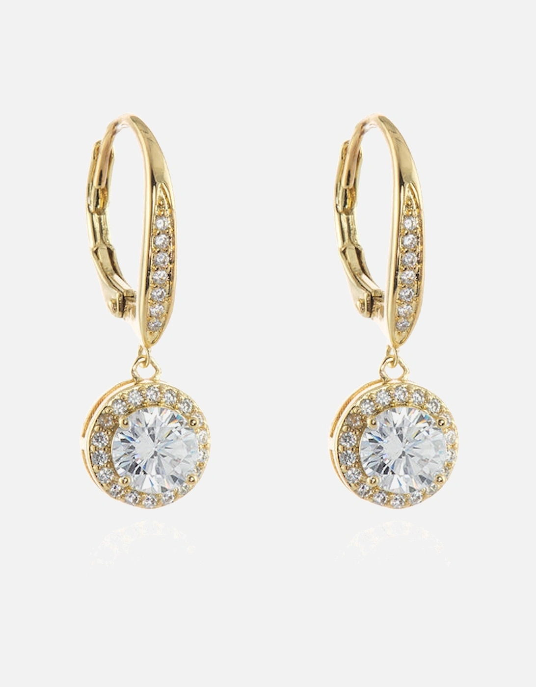 Cachet Kazu CZ Earrings Gold Plated