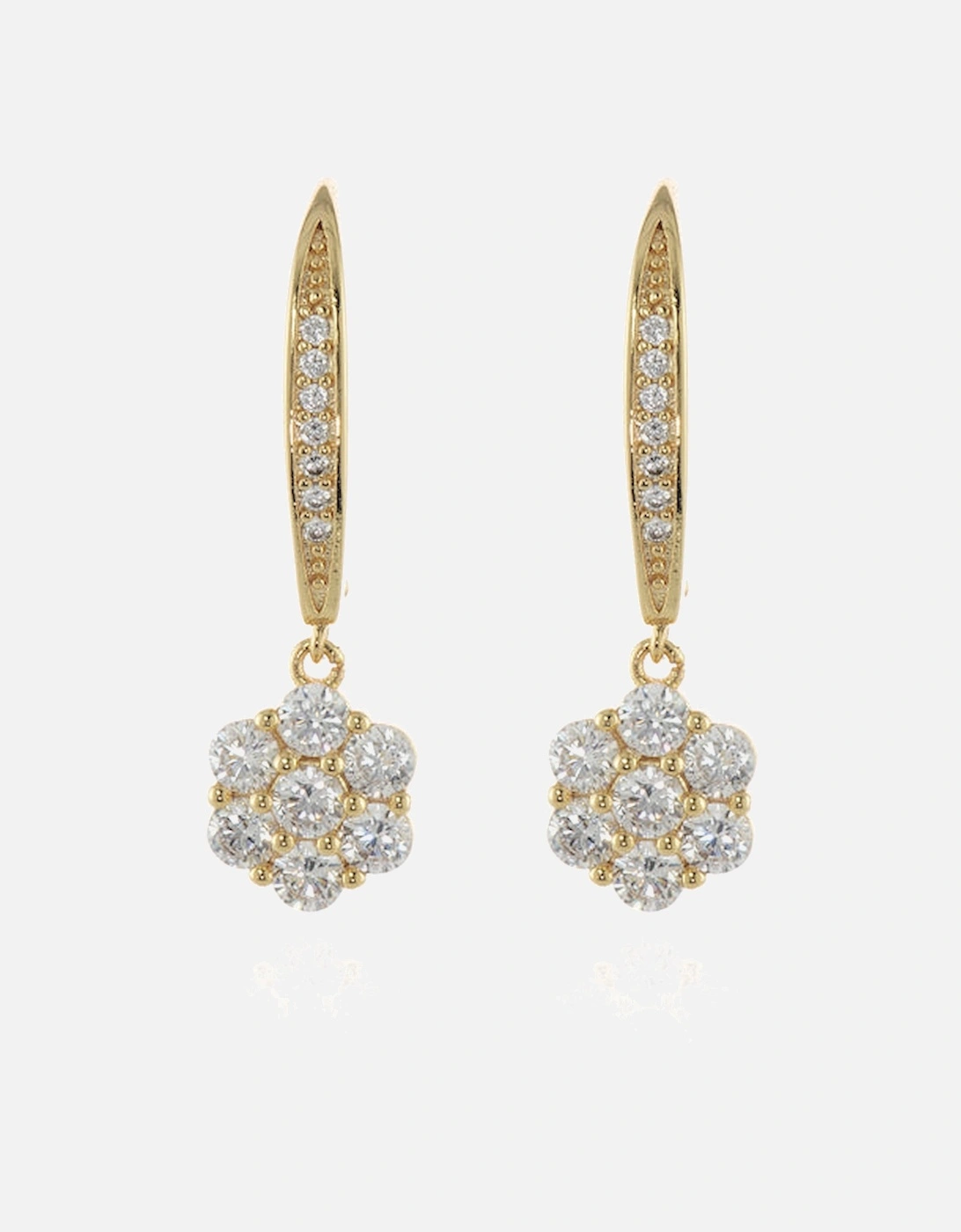 Cachet Abby CZ Earrings Gold Plated, 5 of 4