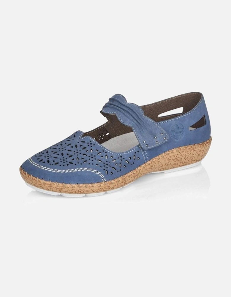 ladies casual shoes 44896 15 in blue