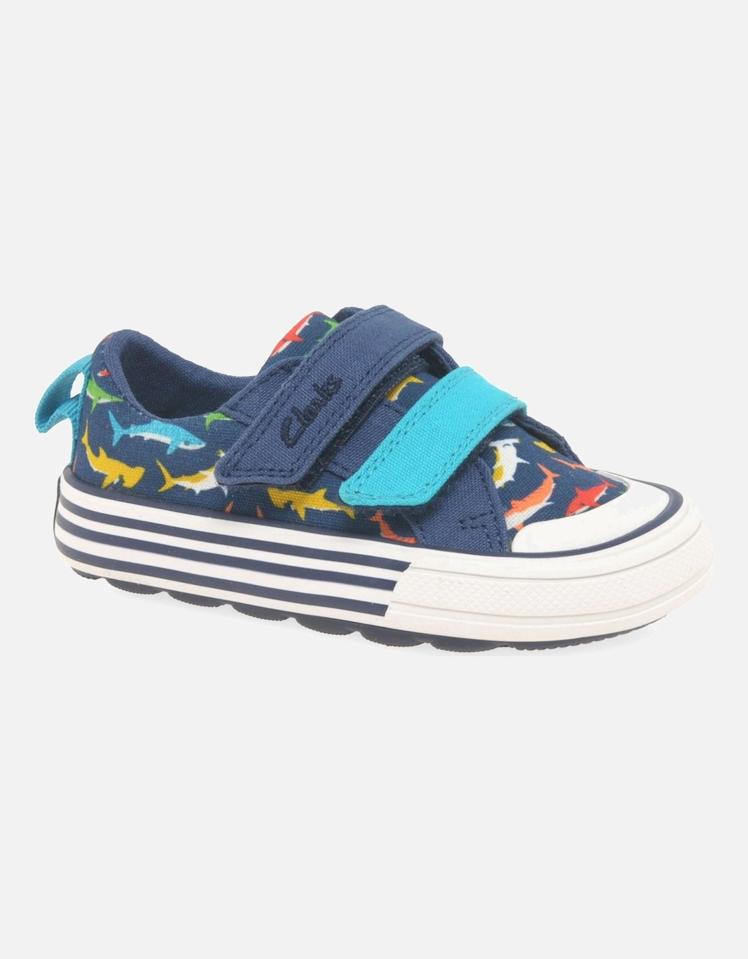 Foxing Ocean T Boys Canvas Shoes, 7 of 6