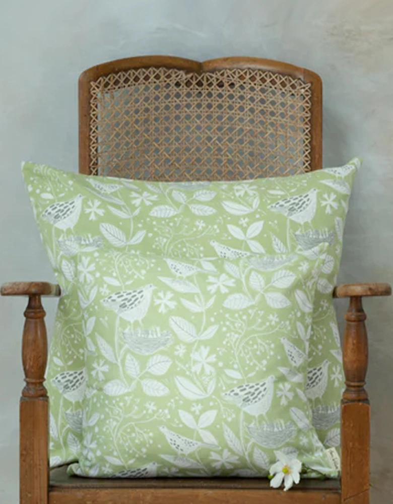 Hedgerow Square Linen Cushion