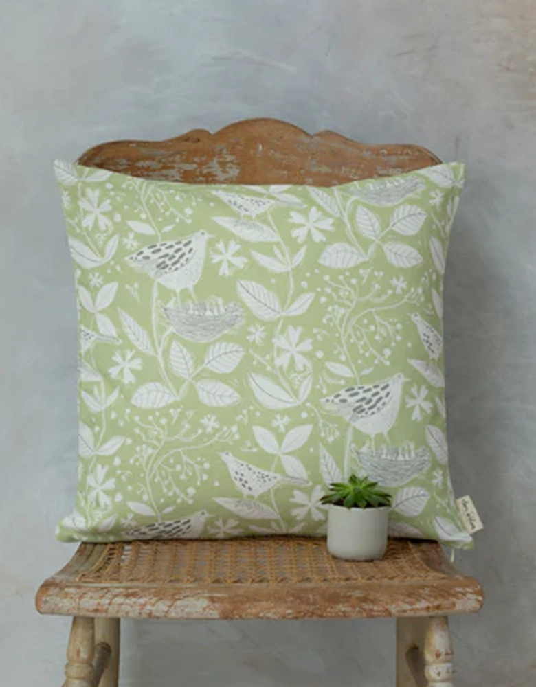 Hedgerow Square Linen Cushion