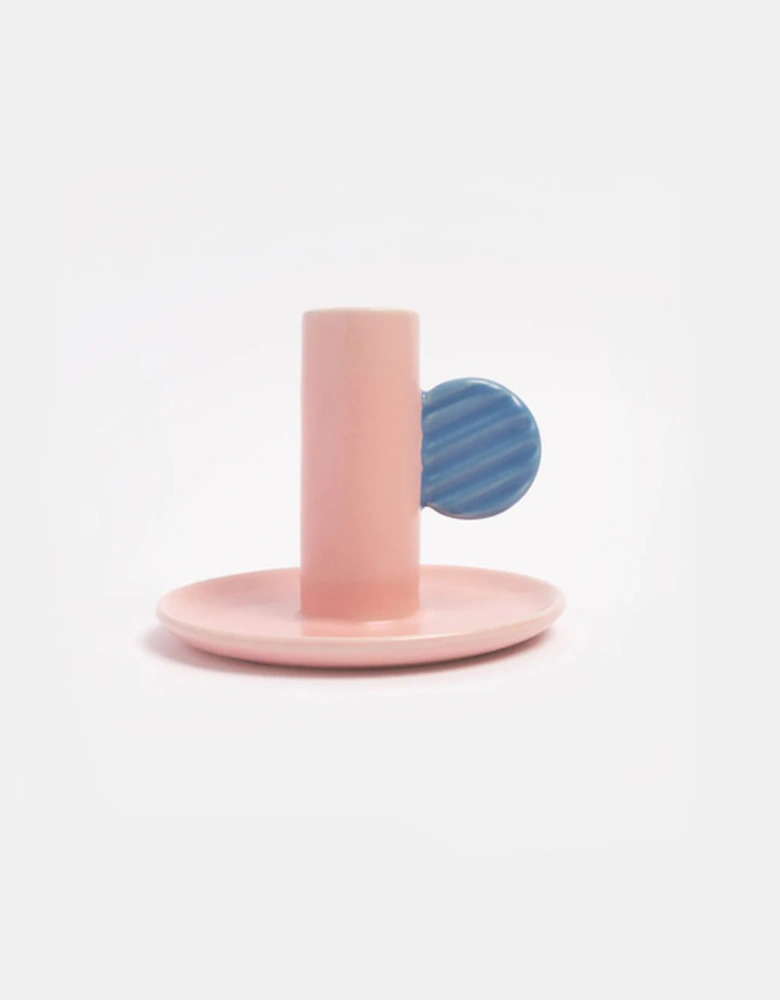 Pink/Blue Candle Holder