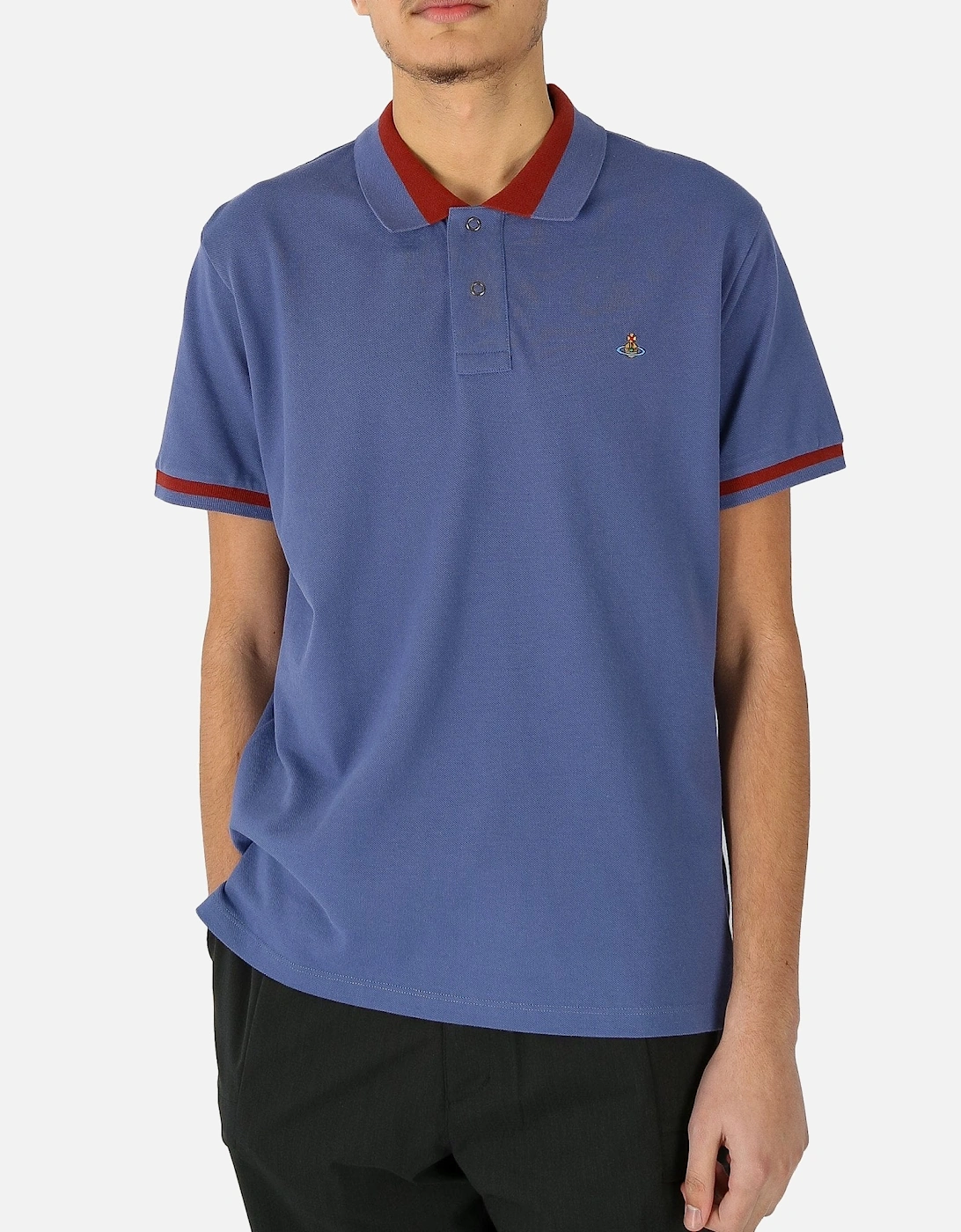 Classic Orb Blue Polo, 5 of 4