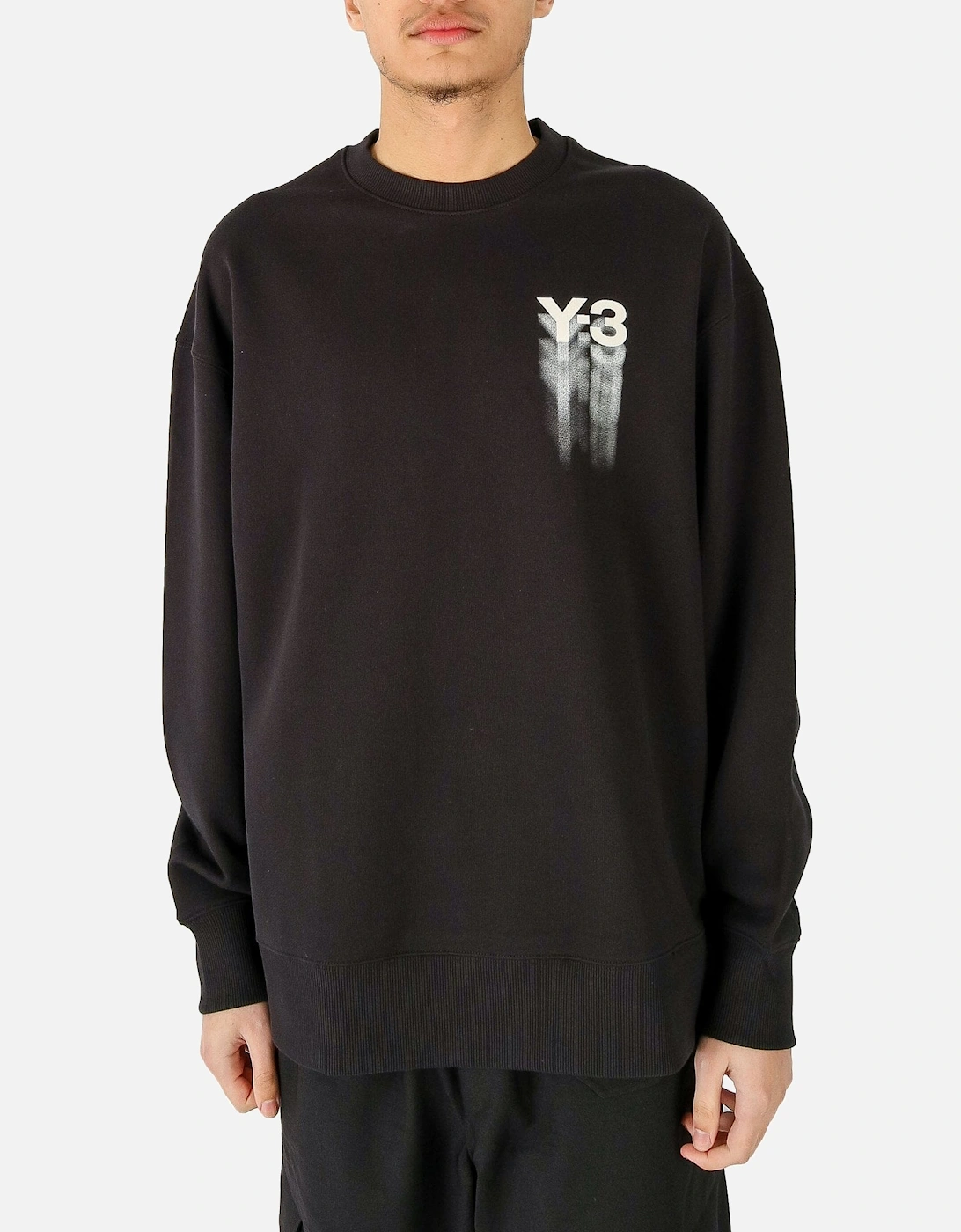 GFX Shadow Logo Black Oversized Sweatshirt, 5 of 4