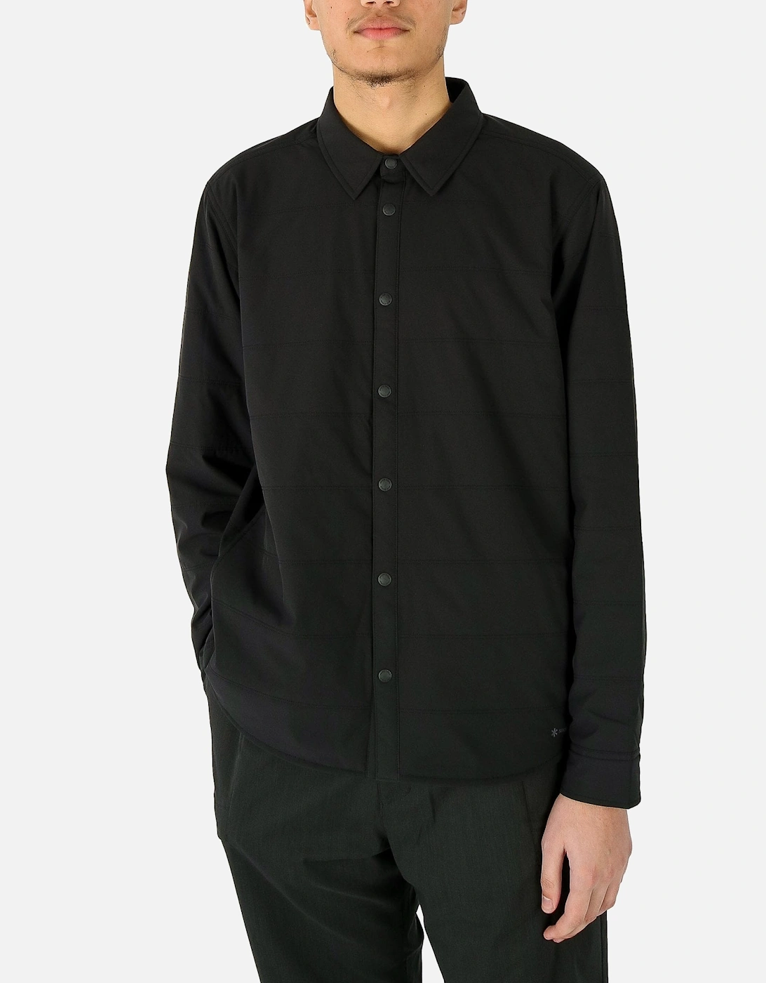 Flexible Insulate Black Shirt Jacket, 5 of 4