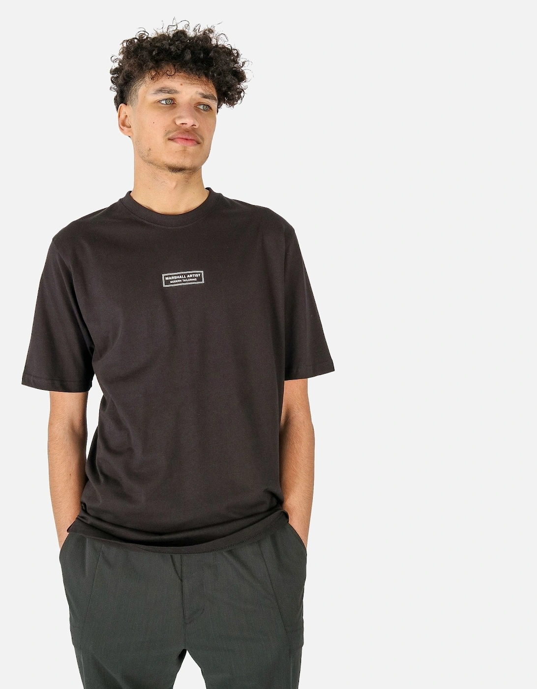 Injection Logo Black Tee