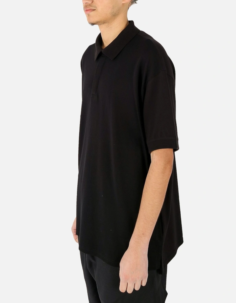 SS Black Logo Polo Shirt