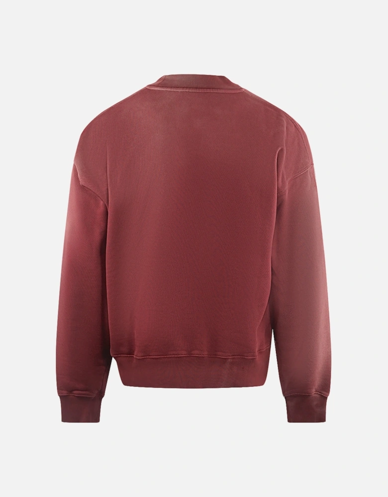 Laundry Skate Fit Red Sweatshirt