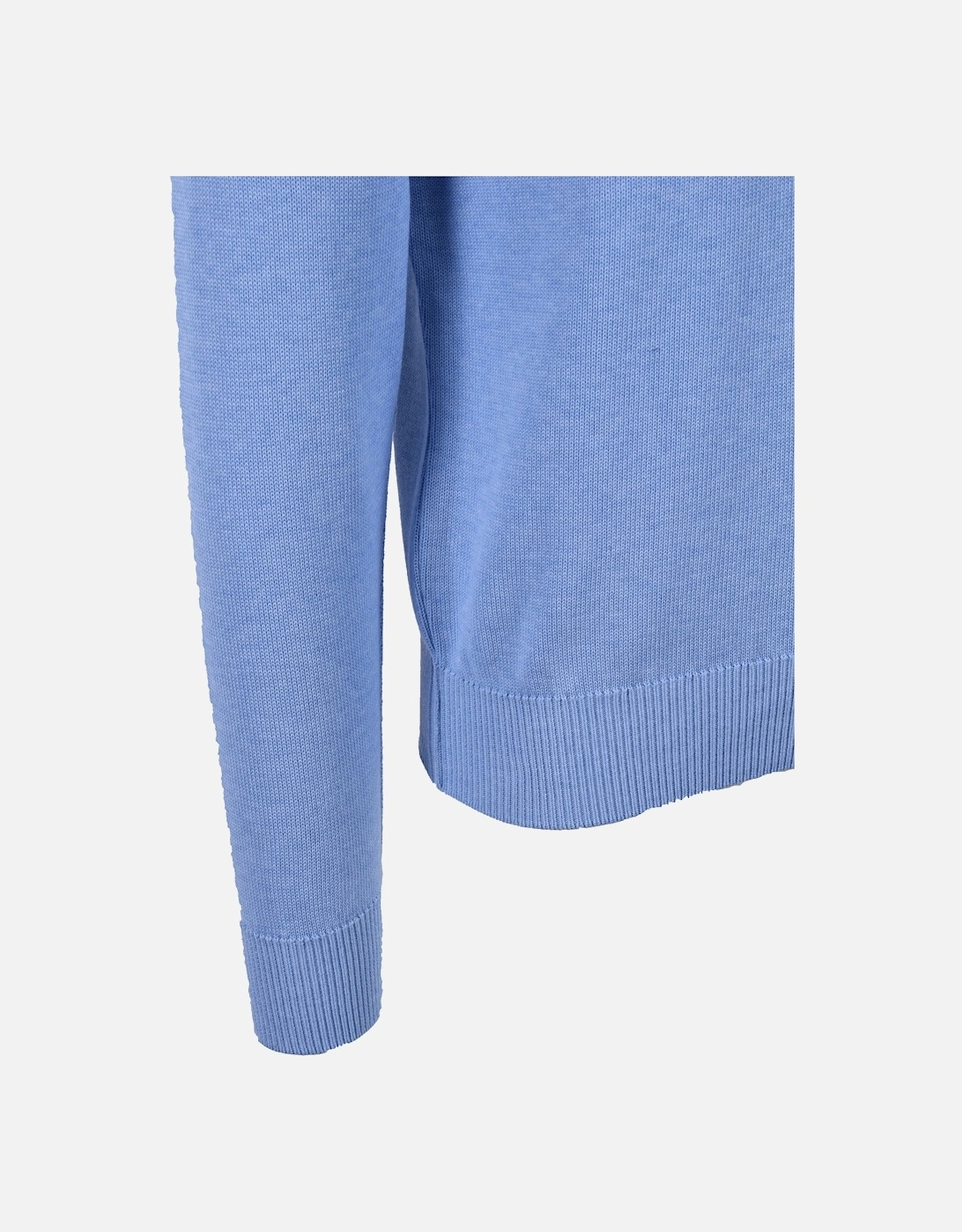 Paul And Shark Cotton Half Zip Light Blue