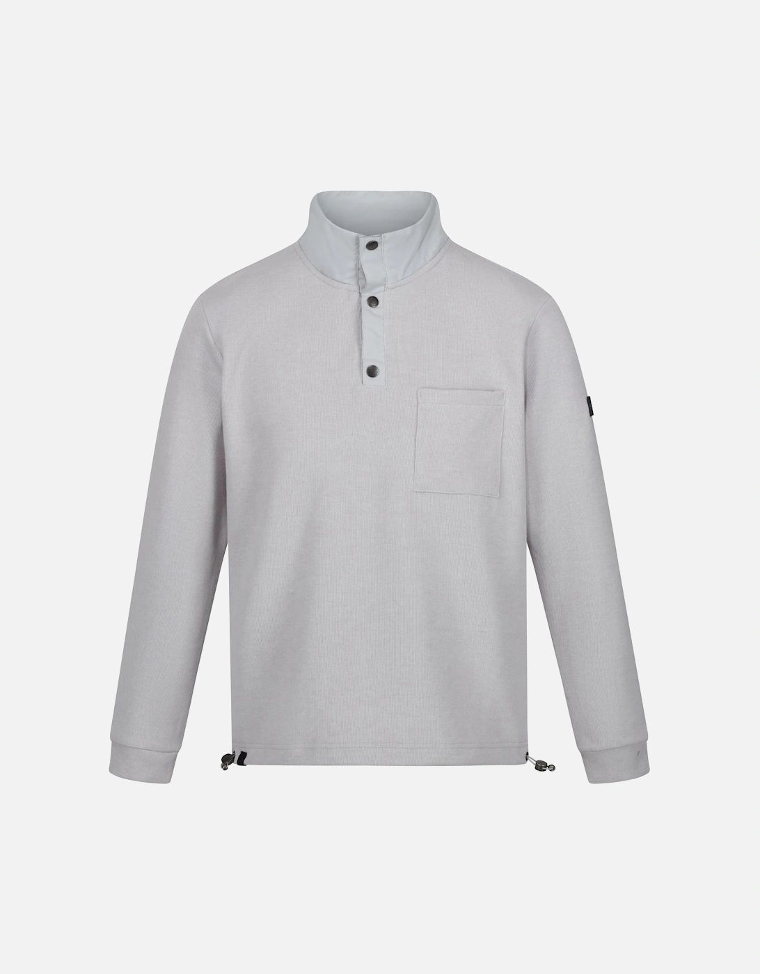 Mens Galino Button Detail Sweatshirt, 6 of 5