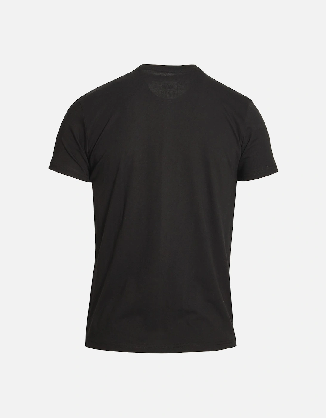 Basic Black Cotton Logo T-Shirt