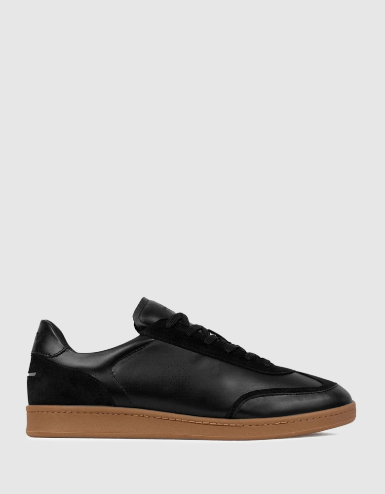 Unseen Footwear Leather Suede Trainers