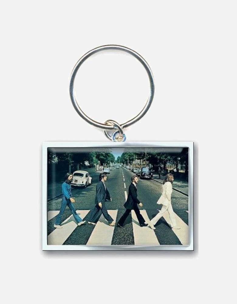 Abbey Road Crossing Photo Print Keyring