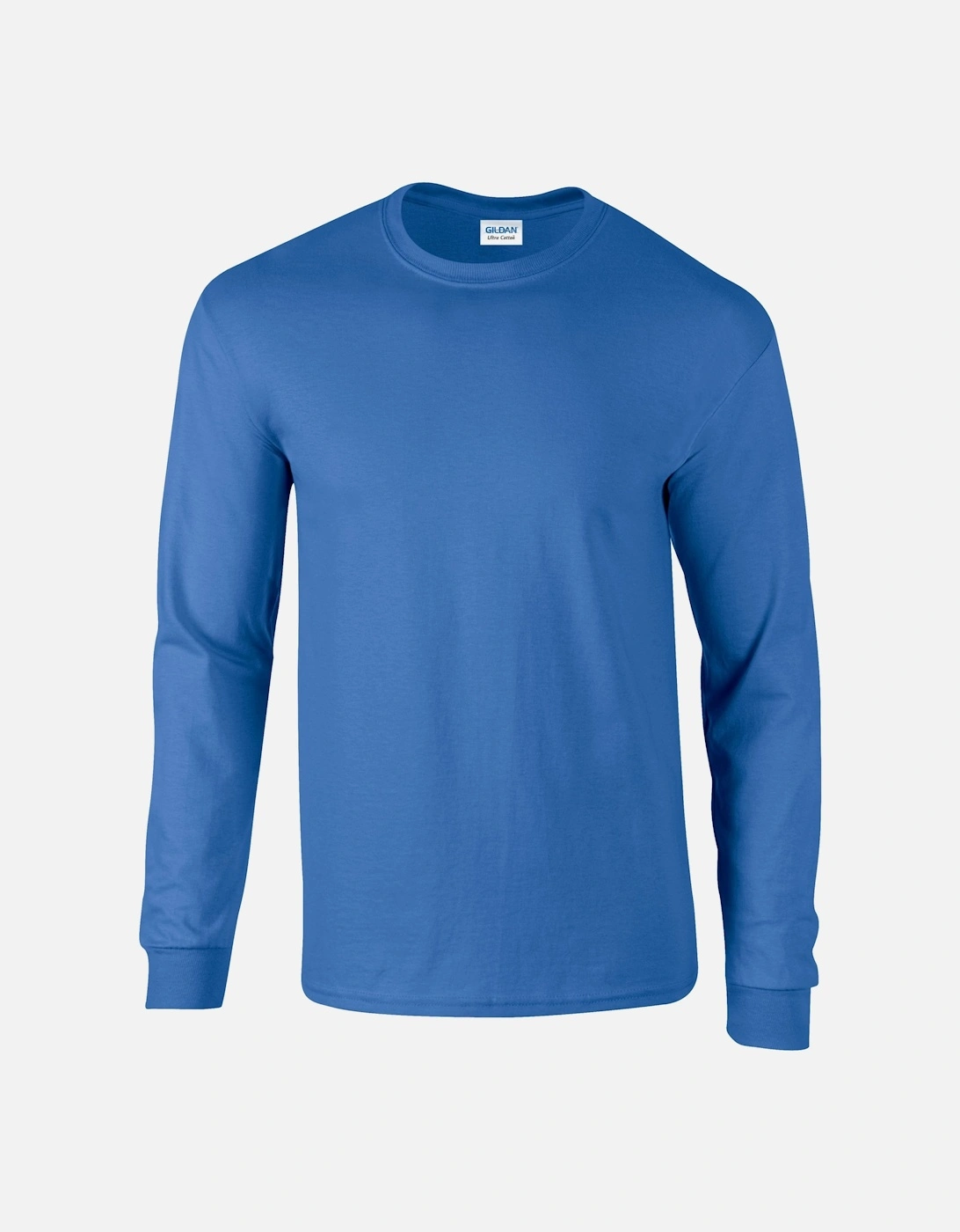 Unisex Adult Ultra Plain Cotton Long-Sleeved T-Shirt, 4 of 3