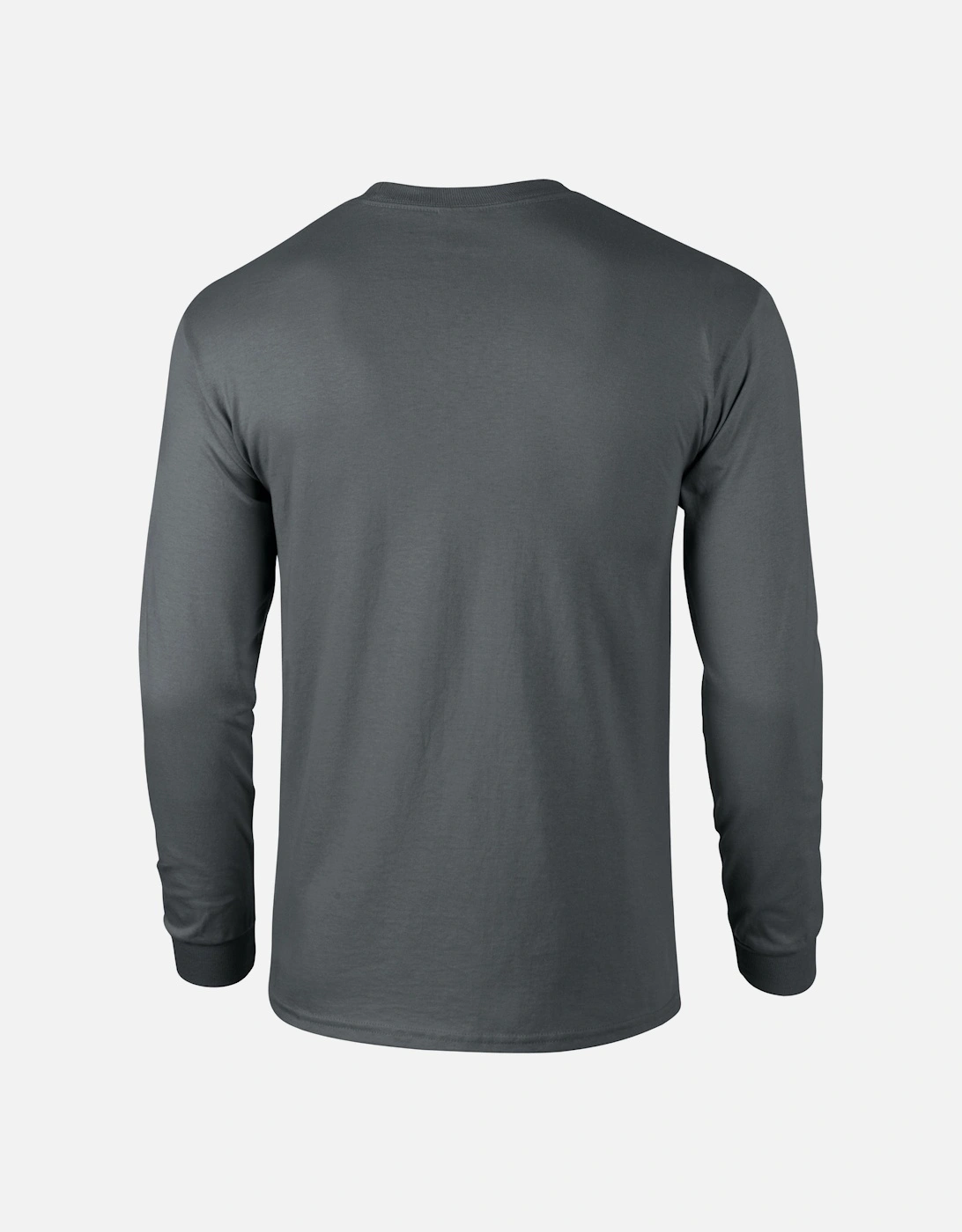 Unisex Adult Ultra Plain Cotton Long-Sleeved T-Shirt